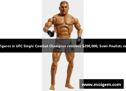 Unrivaled figures in UFC Single Combat Champion receives $200,000, Semi-finalists earn $25,000